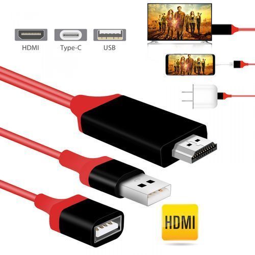 CABLE HDMI PARA DISPOSITIVOS MÓVILES (IPHONE, IPAD, ANDROID, WINDOWS
